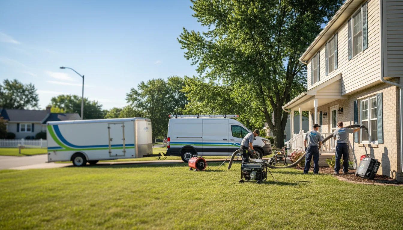 Flooded Basement Restoration And Cleanup With Repair in Salem, MO near me
